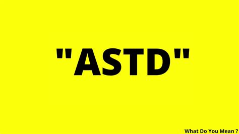 what is astd